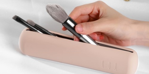 Up to 65% Off Beauty Products on Temu | Silicone Makeup Brush Holder Under $2 Shipped