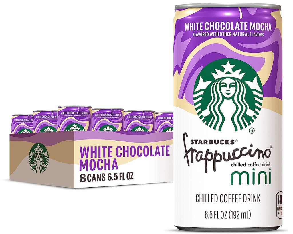 Starbucks Mini White Chocolate Mocha Frappuccino 8-Pack