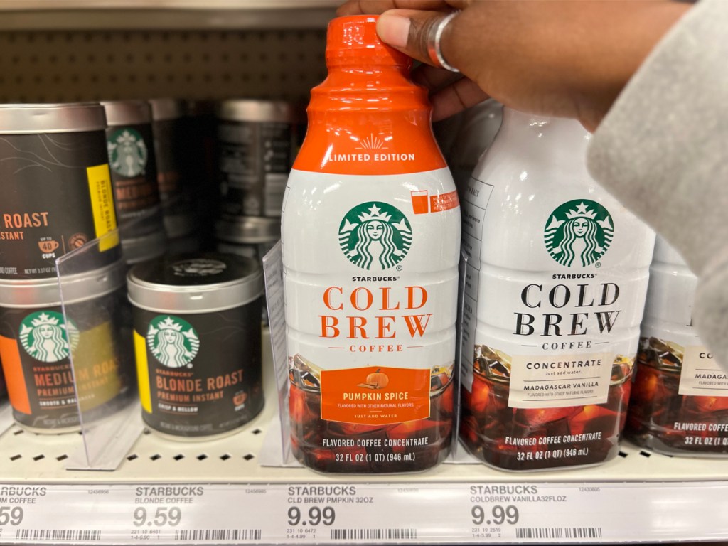 Starbucks Pumpkin Spice Cold Brew Coffee