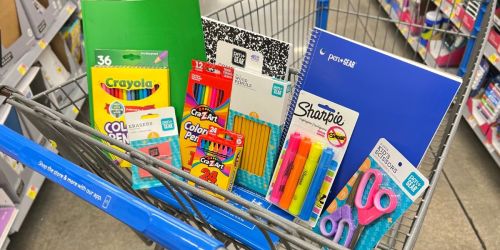 Walmart School Supplies Sale | 15¢ Folders, 25¢ Crayons, + More!