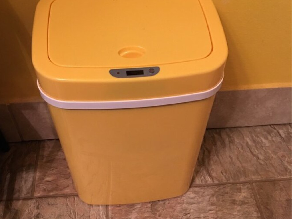 Wayfair yellow trash