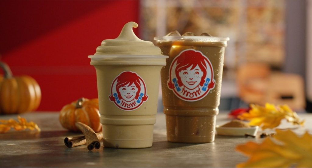 Wendy's Pumpkin Spice Frosty and Pumpkin Spice Frosty Cold Brew