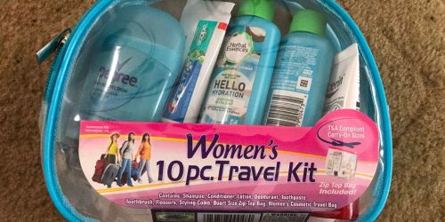 Women’s 10-Piece Herbal Essences Travel Kit Just $6.97 on Amazon | Includes TSA Compliant Products!