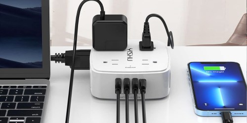 Surge Protector Power Strip Just $9.98 on Amazon | Over 13,000 5-Star Reviews