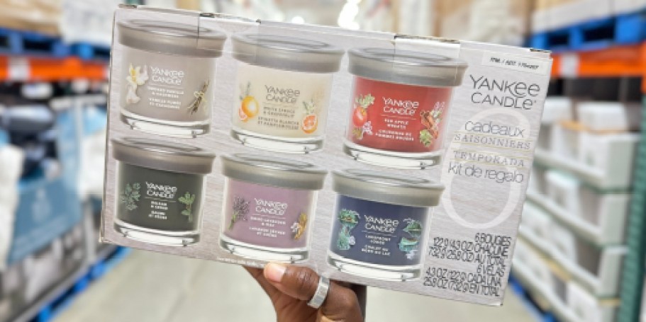 Yankee Candle Small Tumbler 6-Piece Gift Set Only $19.99 at Costco