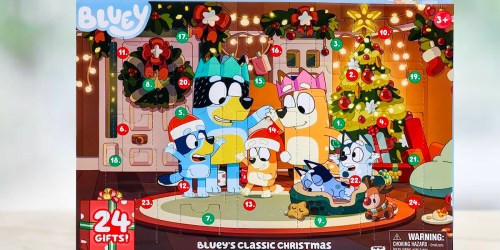 Bluey Advent Calendar Available for Preorder on Amazon (Includes 24 Surprises!)