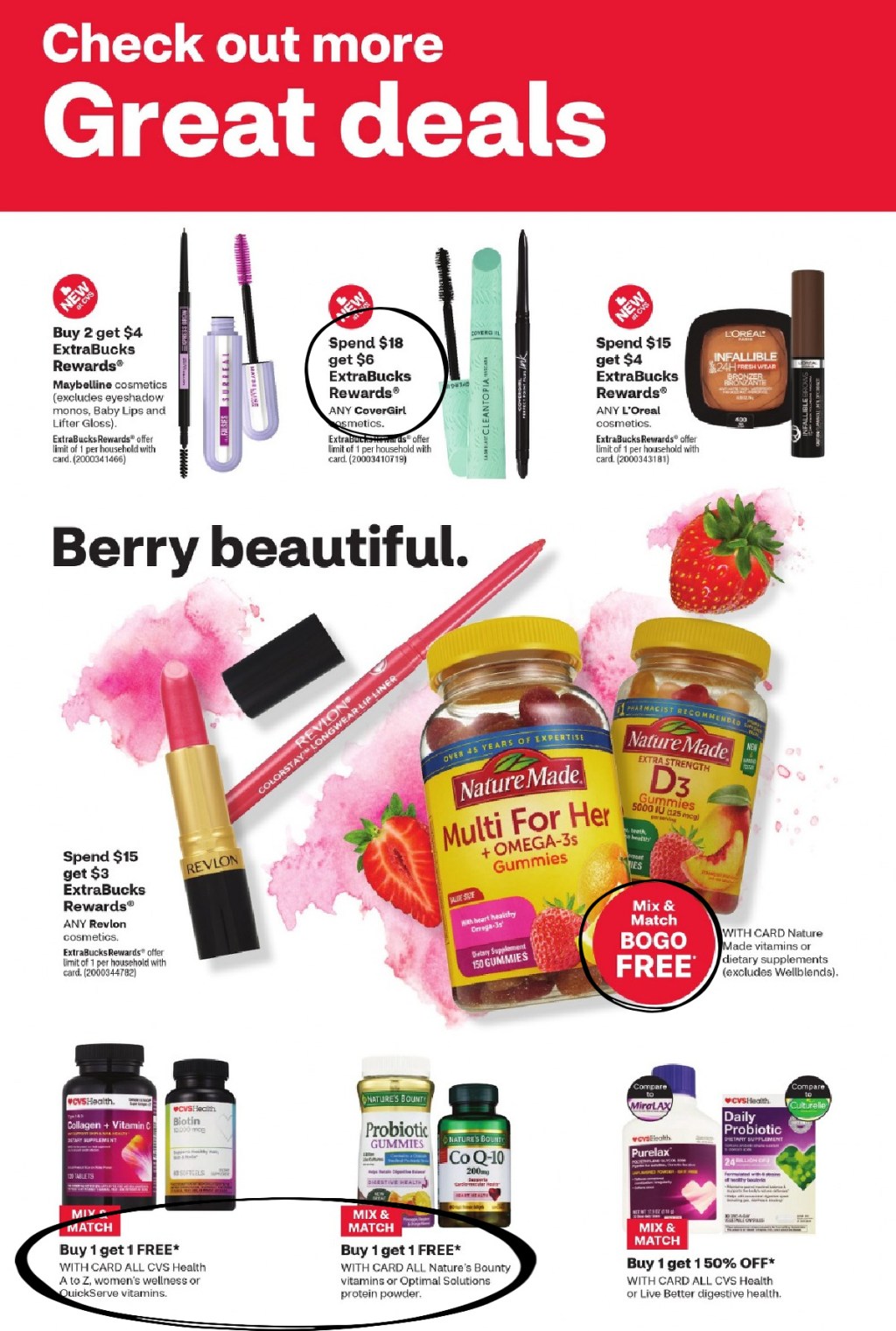 page from cvs weekly ad