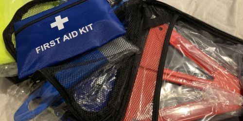 Roadside Emergency Kit Just $22.48 on Amazon (Reg. $46) – Includes Jumper Cables!