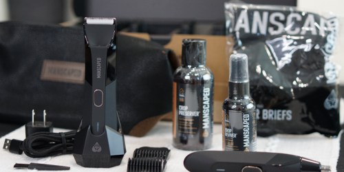 Over 50% Off Manscaped Grooming Kit + FREE Shipping (Includes Trimmers, Skincare & More)