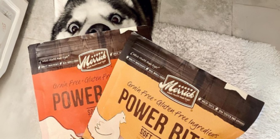 Merrick Dog Treat Bags Just $3.52 Each Shipped on Amazon (Regularly $9)