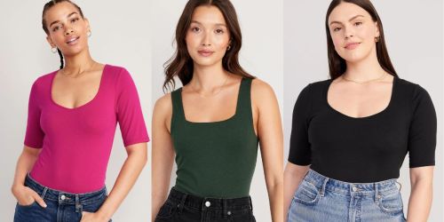 Old Navy Women’s Bodysuits Just $10 (Regularly $25) | Ends TONIGHT!