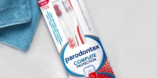 Paradontax Complete Toothbrushes 4-Pack Only $3.49 Shipped on Amazon (Regularly $12)
