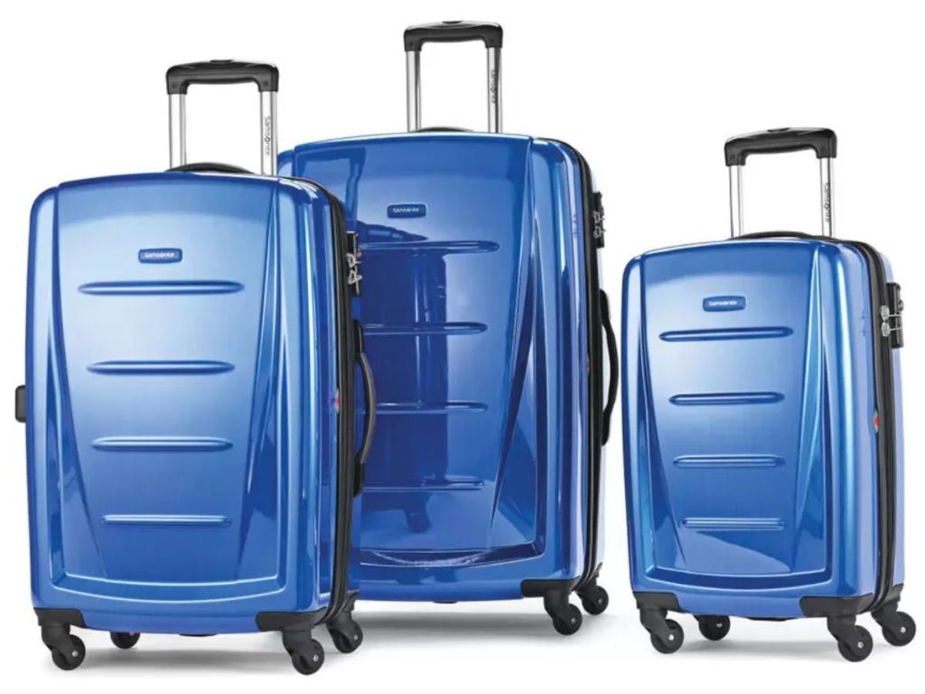 Samsonite Winfield 2 Fashion 3 Piece Hard-side Set in Blue