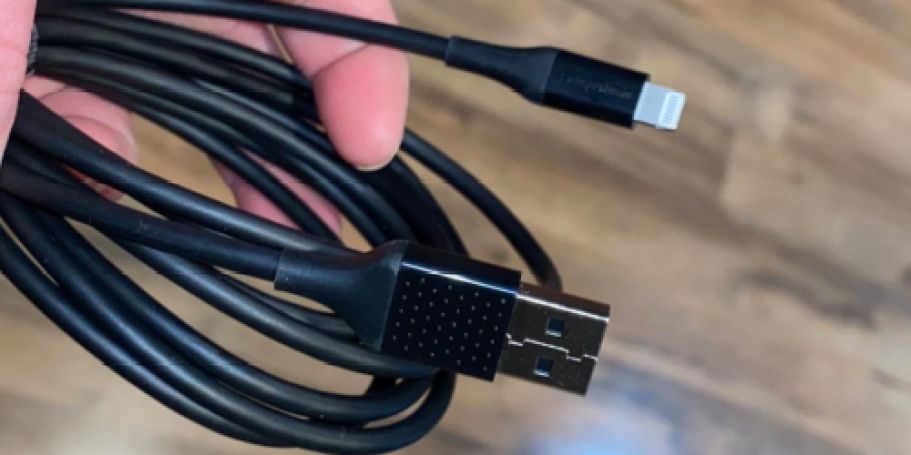 Amazon Basics 10-Foot Lightning Charging Cable Only $1.99 Shipped (Reg. $14)