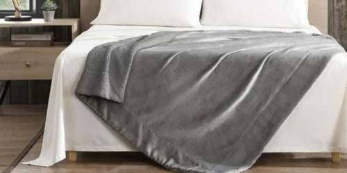 Up to 70% Off Eddie Bauer Throws on Amazon | Reversible Sherpa Throw Only $10.42