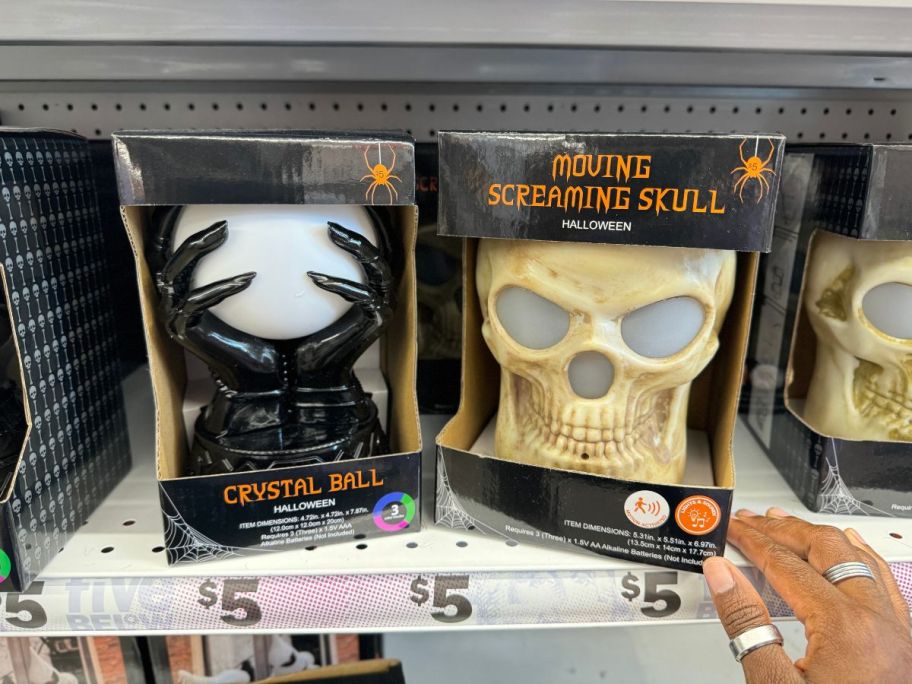 Five Below Moving Skull and Crystal Ball