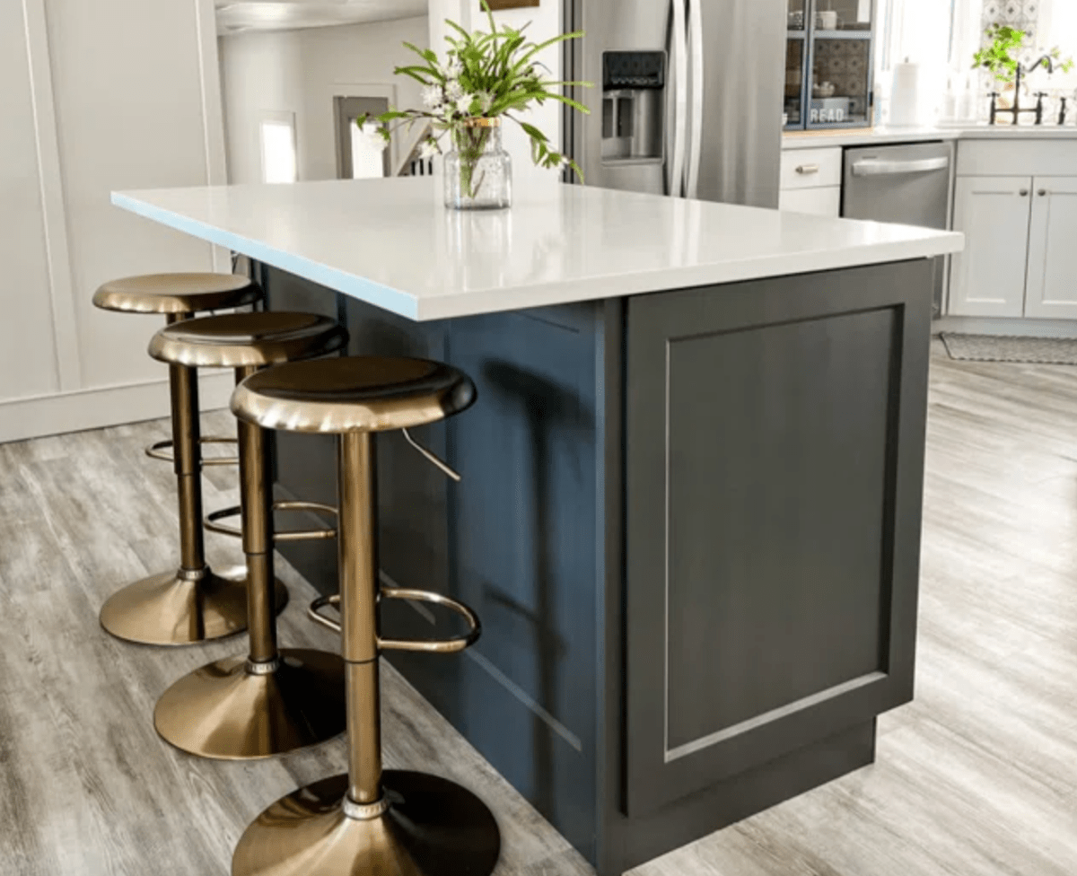 Gold Bar Stools that are counter height