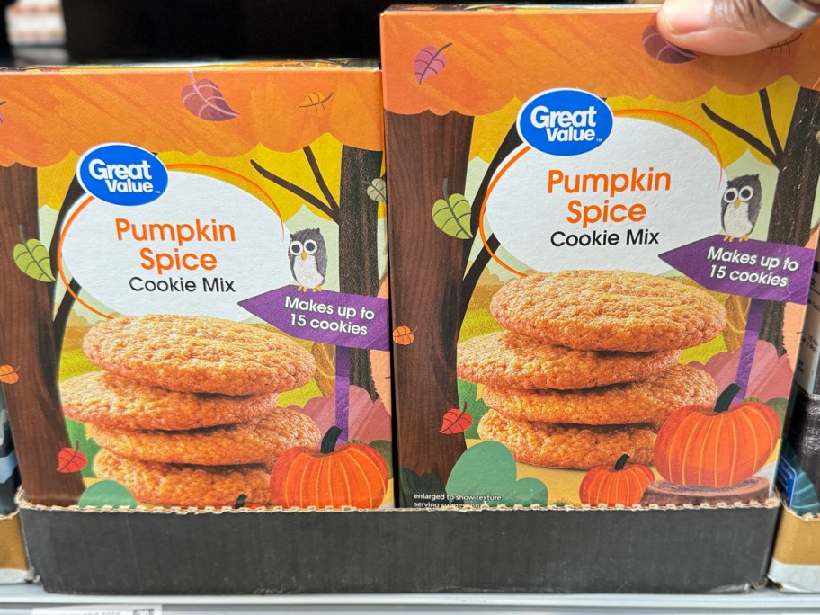 Great Value Pumpkin Spice Cookie Mix