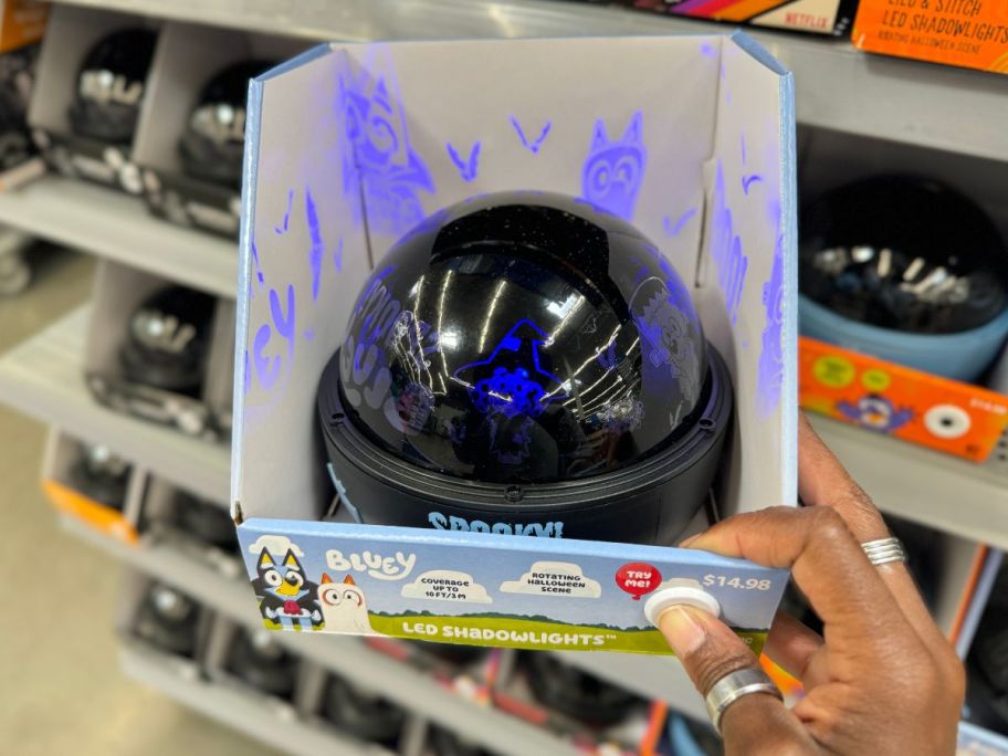 Halloween Bluey Shadowlight Projector Lights by Lightshow Brand