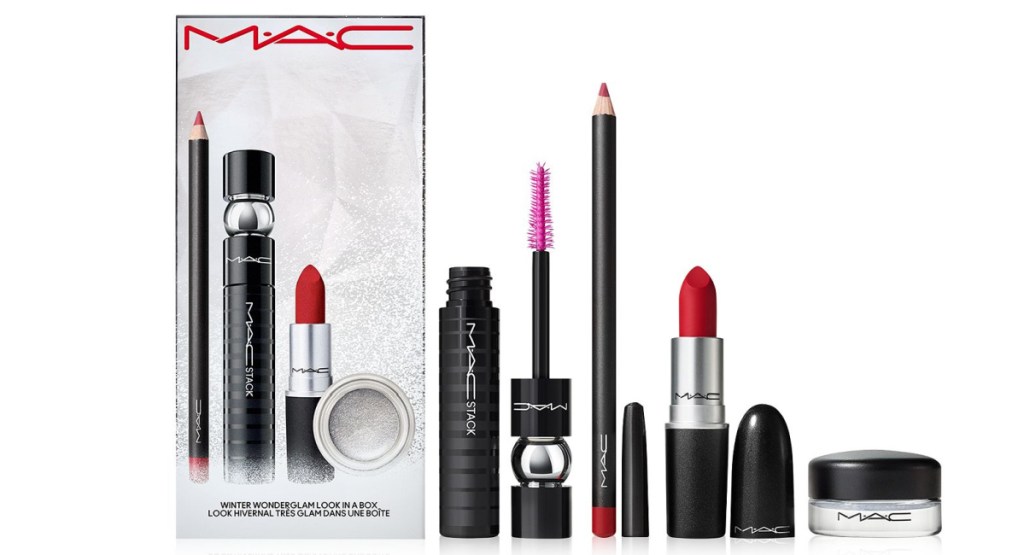 MAC Winter Wonderglam Look In A Box 4 Piece Set-2