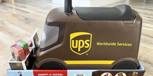 Radio Flyer UPS Delivery Truck Ride-On Toy Only $19.99 on Target.com (Reg. $40)