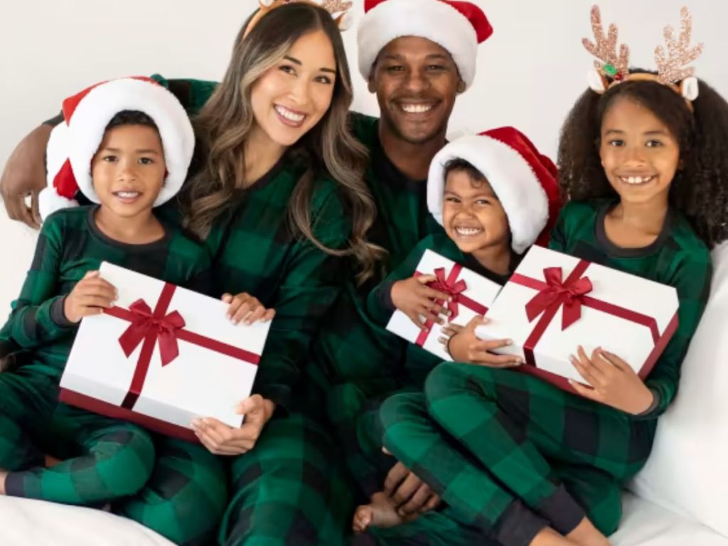 The Children's Place Holiday Pajamas Buffalo Plaid