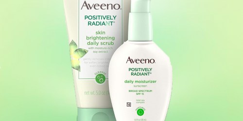 Aveeno Gift Set w/ Face Scrub & Moisturizer Only $19 Shipped on Amazon (Regularly $27)