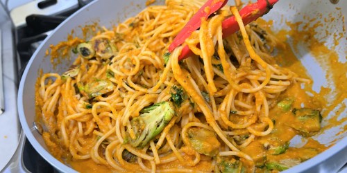 Easy 4-Ingredient Butternut Squash Pasta Dinner