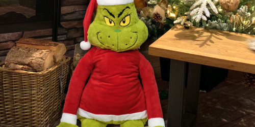 Nightmare Before Christmas or Grinch Jumbo Plush Only $29 at Walmart (Each One is 4-Feet Tall)