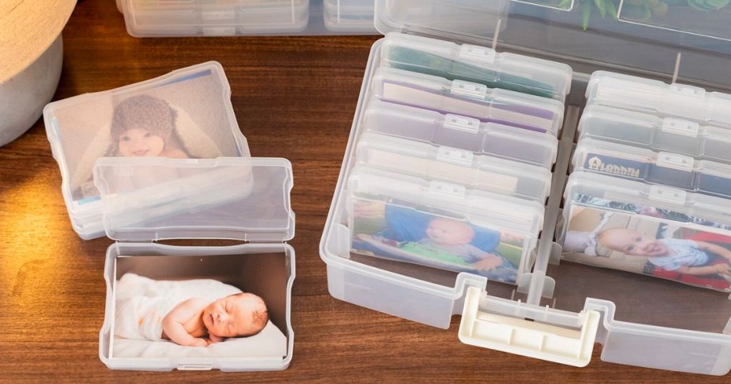 iris photo storage box