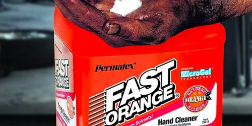 Permatex Orange Pumice Hand Cleaner 128oz Just $10.97 on Amazon or Walmart.com