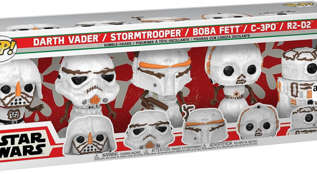 Funko Star Wars Snowmen Bobbleheads 5 pack