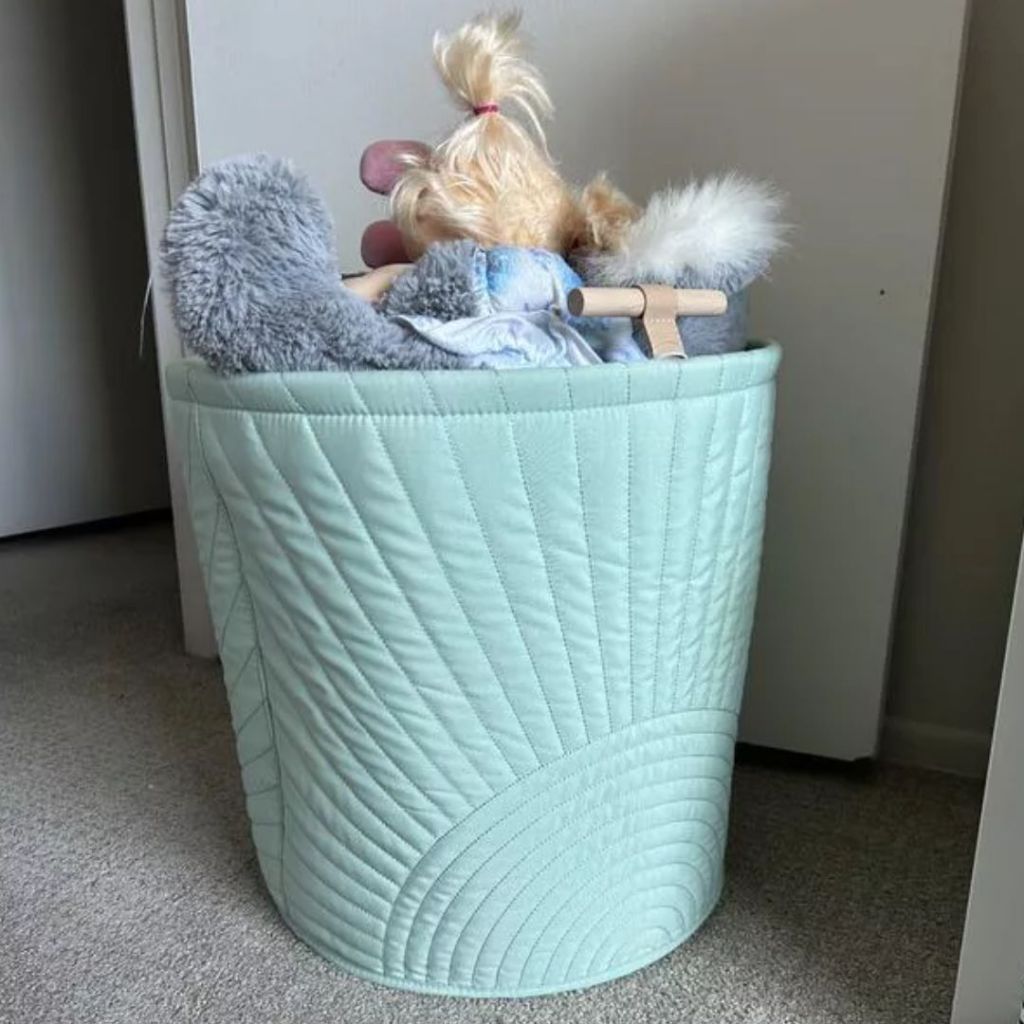 Pillowfort Quilted Kids' Storage Basket