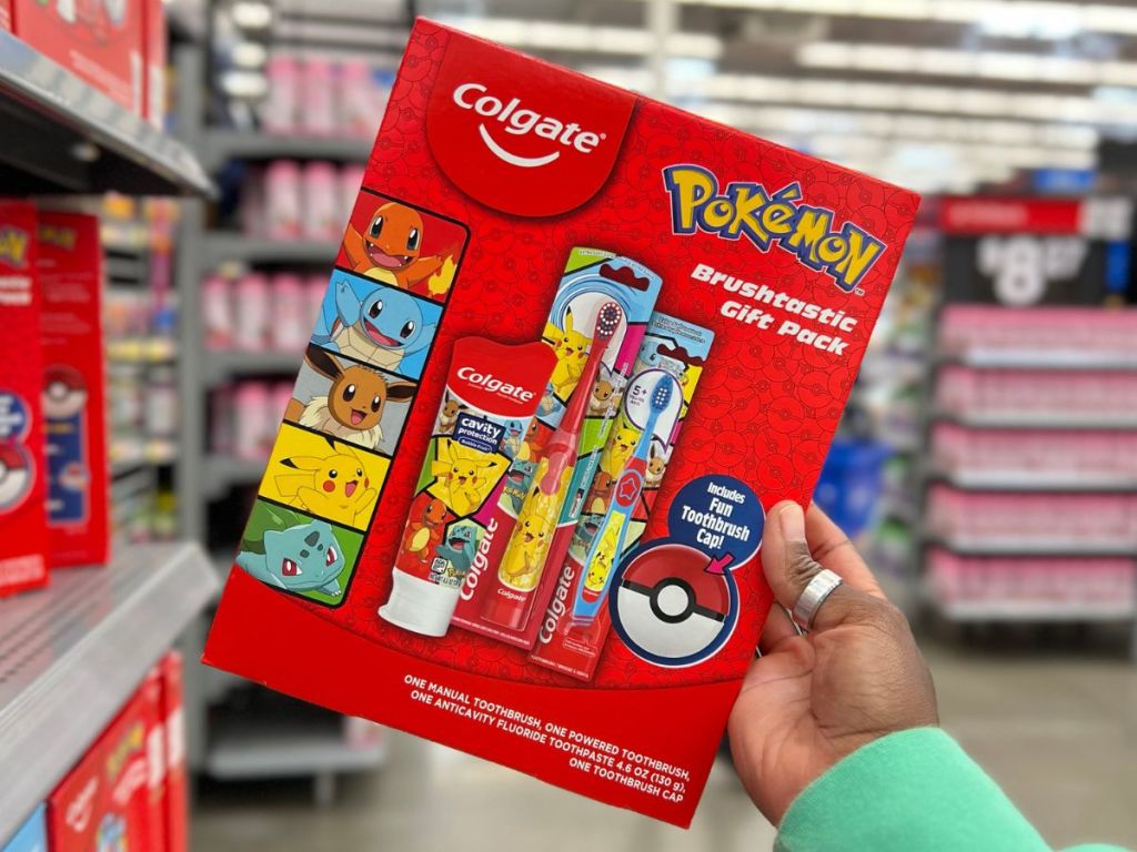 Colgate Brushtastic Pokemon set