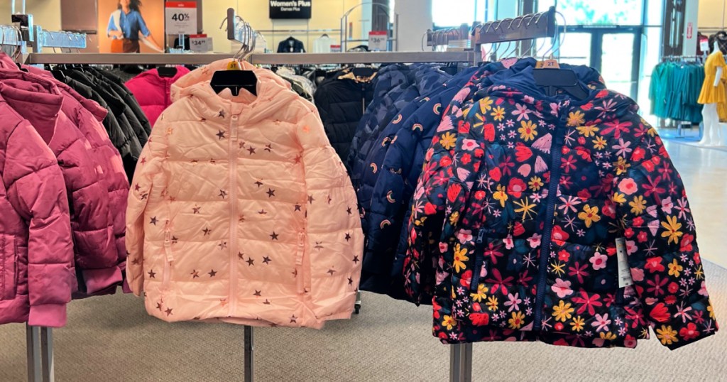 Girls Puffer Jackets in JCPenney