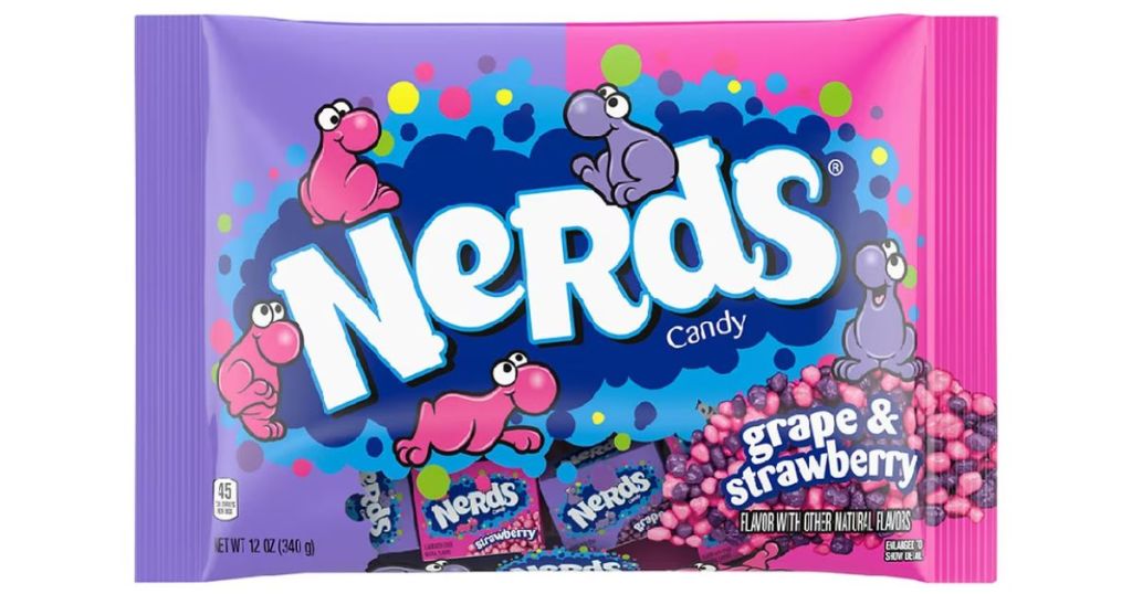 Nerds Candy Small Bag, Strawberry & Grape