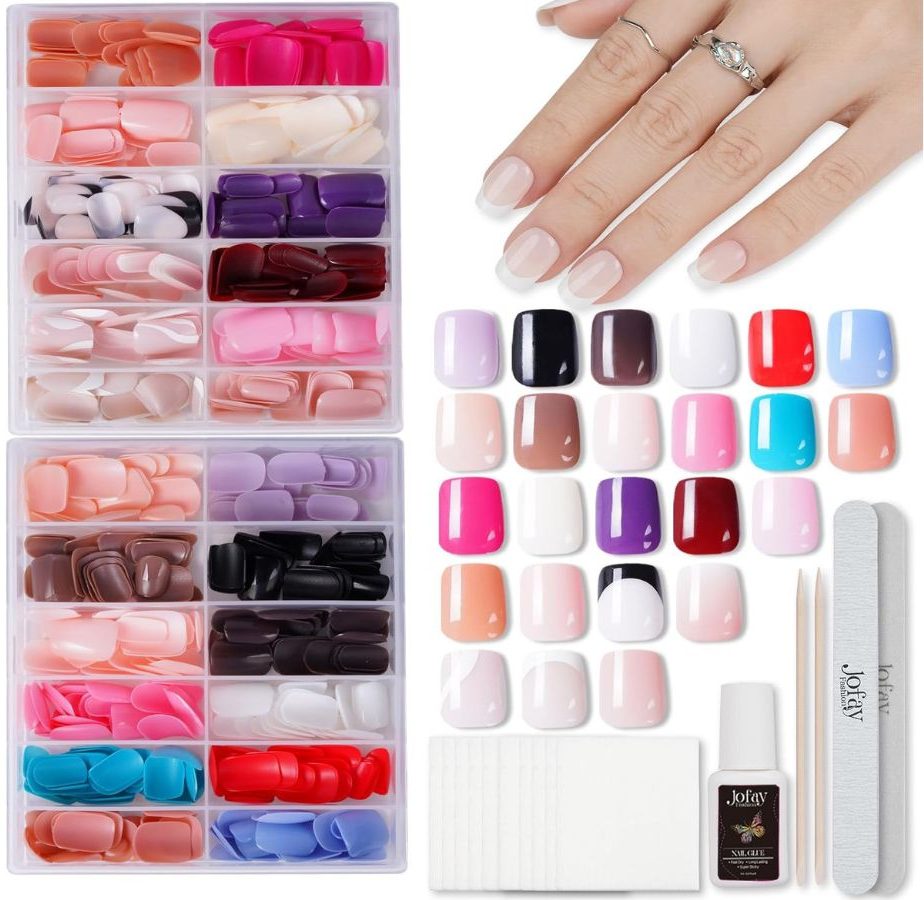 Stock image of Jofay press on nails set