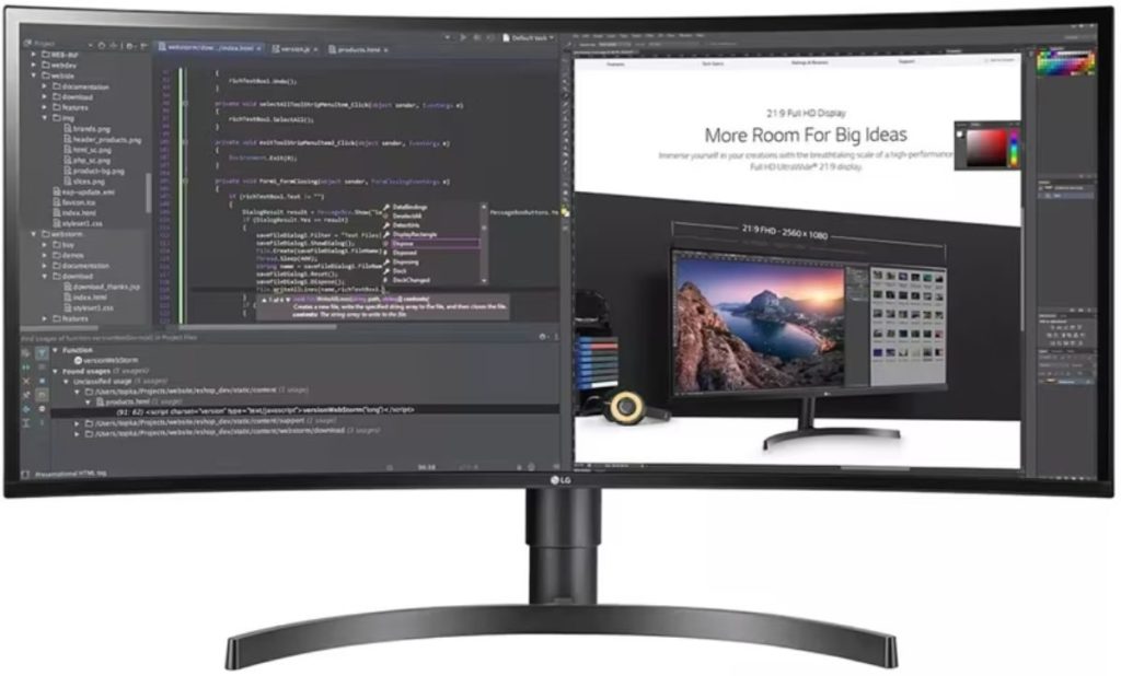 LG Curved Monitor