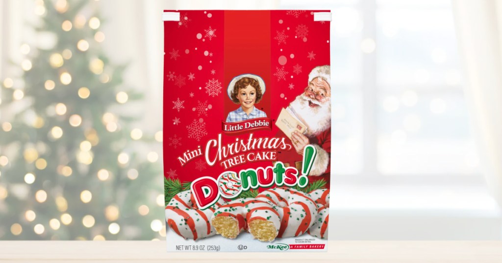 Little Debbie Christmas Tree Cake Donuts