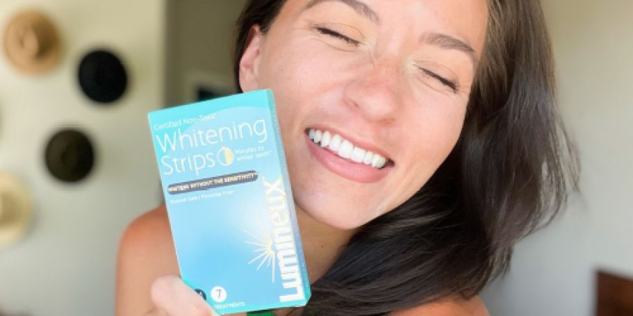 Lumineux Whitening Strips 21-Pack ONLY $35 Shipped on Amazon (Under $2 Per Treatment!)