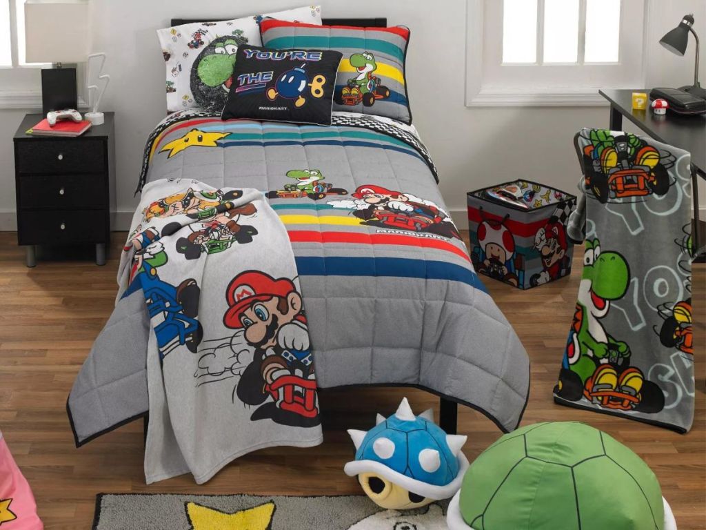 Mario Kart Kids Bedding