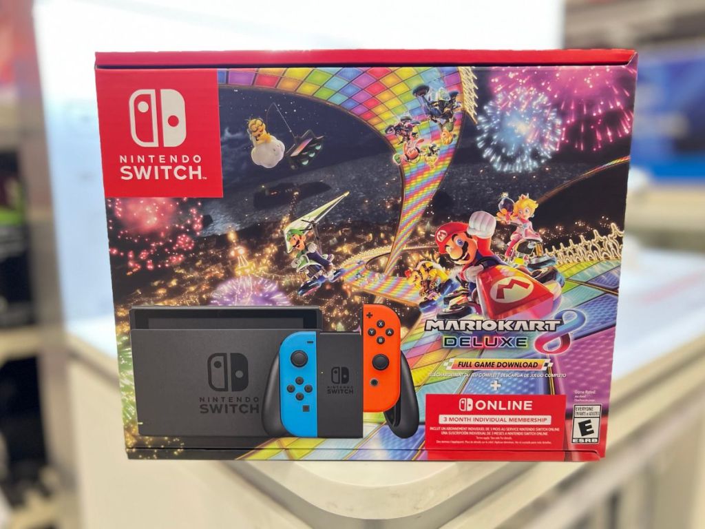 Nintendo Switch Bundle with Mario Kart8