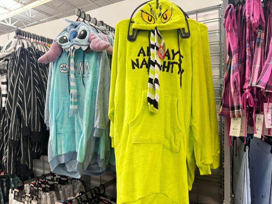 Walmart Women's Character Pajama Dresses The Grinch