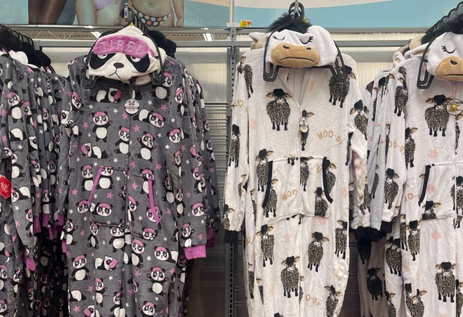 Walmart Women's Onesies Panda & Cow