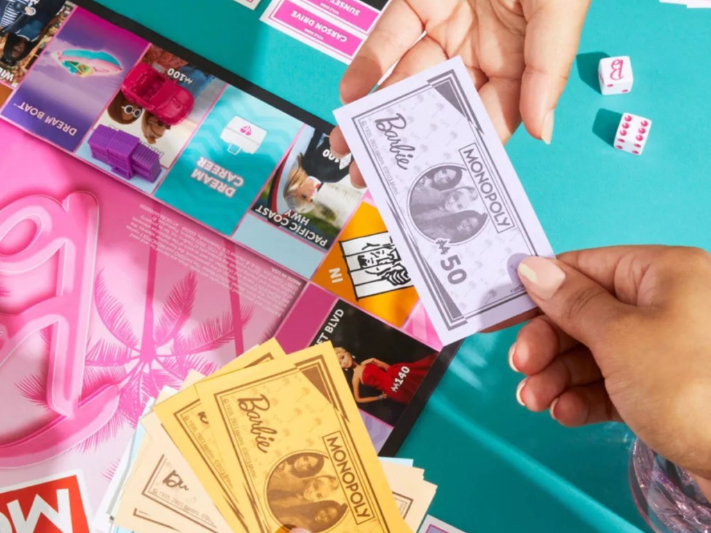 barbie monopoly money