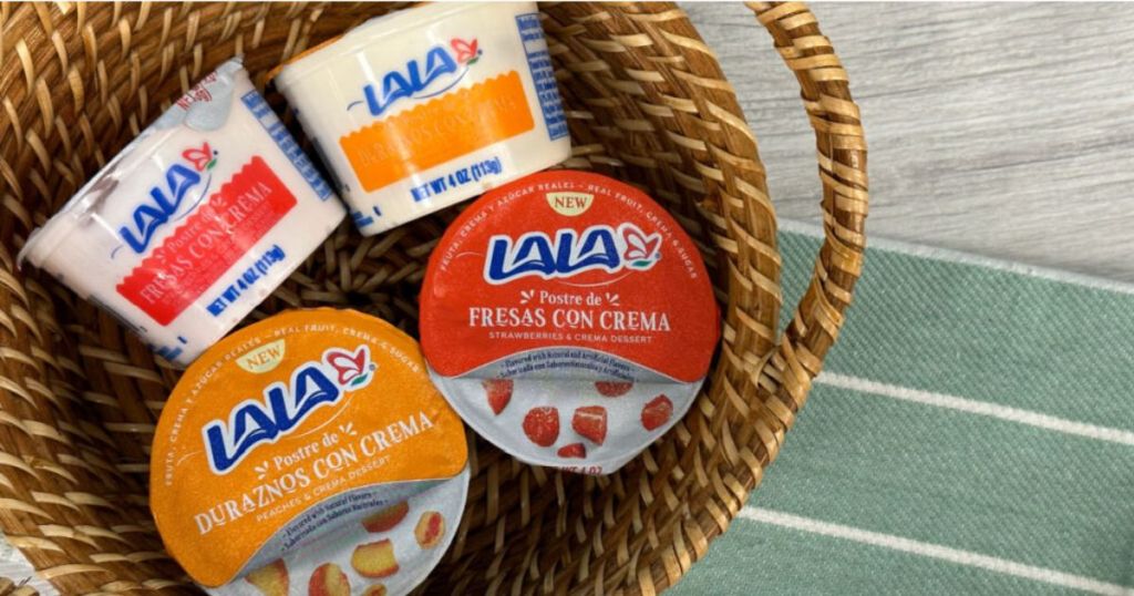 LaLa Crema Deserts in Basket