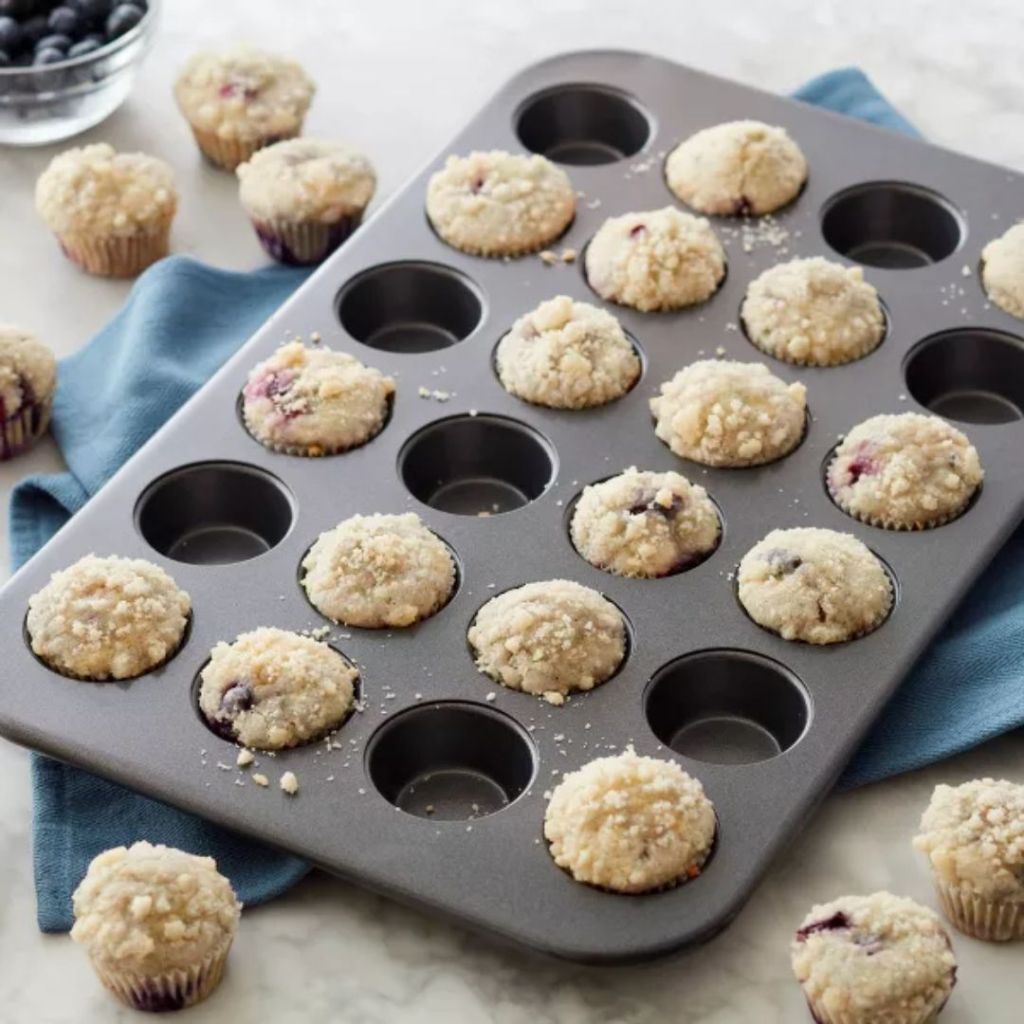 Wilton Ultra Bake Professional 24 Cup Nonstick Mini Muffin Pan 