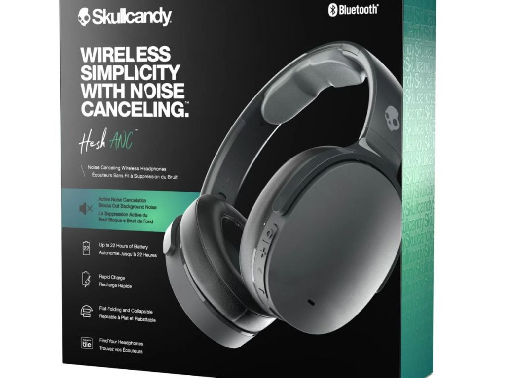 Skullcandy Hesh ANC Noise Canceling on-Ear Wireless Headphones