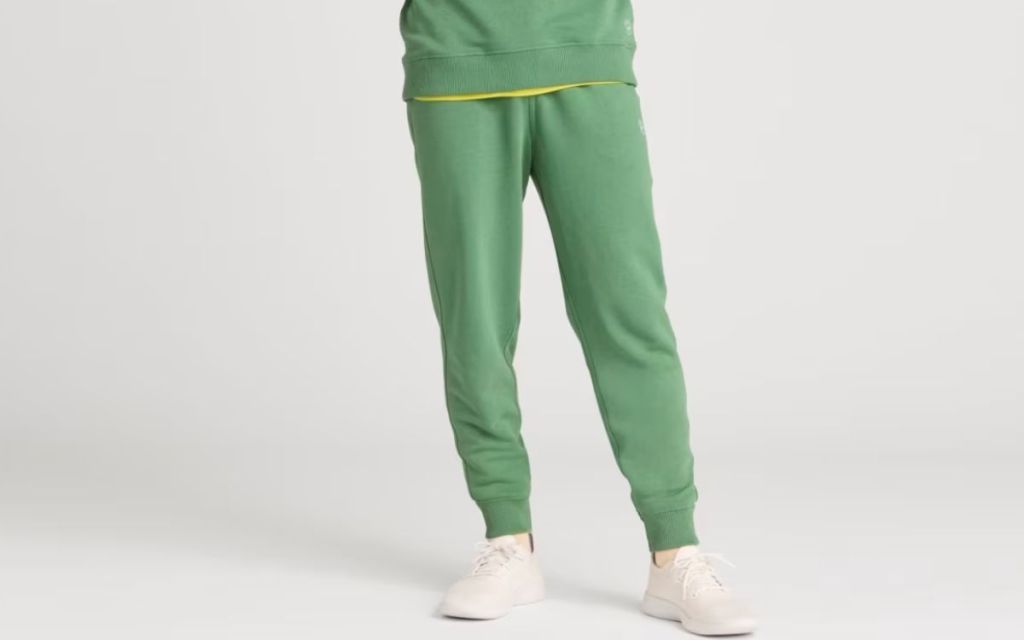 Allbirds Men's R&R Sweatpant in green stock image