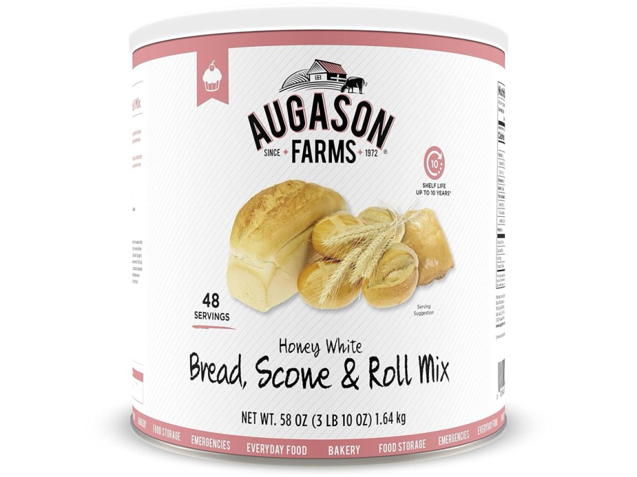 Augason Farms Honey White Bread Scone and Roll Mix